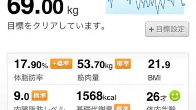 HealthPlanet screenshot 2