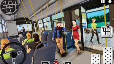 Coach Bus Driving - Bus Games screenshot 3