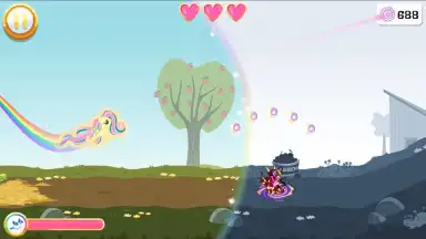 My Little Pony Rainbow Runners screenshot 2