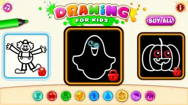 Drawing for Kids! Coloring Children Games Toddlers screenshot 4