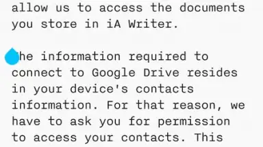 iA Writer screenshot 4