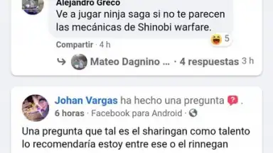 Shinobi Warfare Comunidad screenshot 6