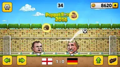 Puppet Soccer 2014 screenshot 2