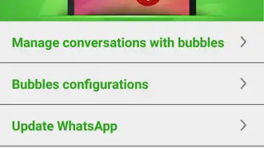 Bubbles for WhatsApp screenshot 1