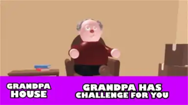 Grandpa house horror in roblox screenshot 3
