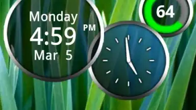 Rings Digital Weather Clock screenshot 4