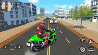 Moto Strike: 3D Extreme Rider screenshot 3