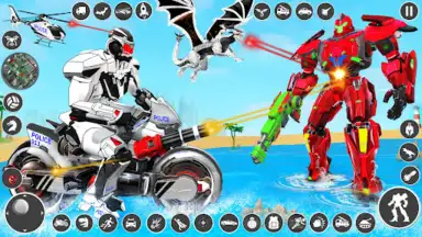 Dragon Robot Car Transform screenshot 4