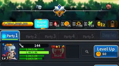 Idle Knights screenshot 1