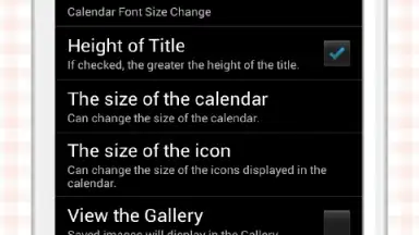 Cute Calendar Free screenshot 2
