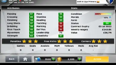 Champ Man 15 screenshot 2
