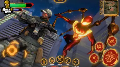 Iron Super Hero - Spider Games screenshot 5