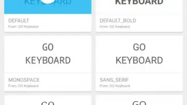 GO Keyboard Pro screenshot 4