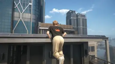 Only Going Up Parkour Rooftop screenshot 2