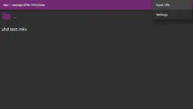 MPV Player screenshot 4