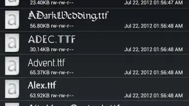 Font Installer screenshot 3