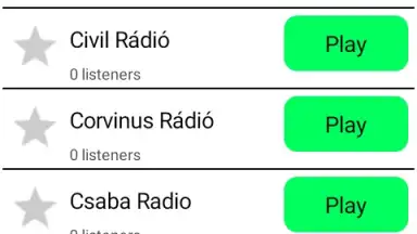 Hungarian Radio Online screenshot 3