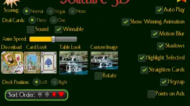 Solitaire 3D screenshot 9