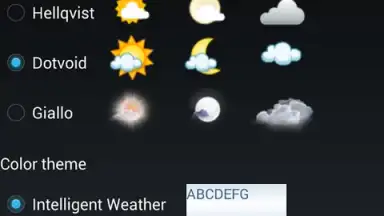 Intelligent Weather screenshot 2