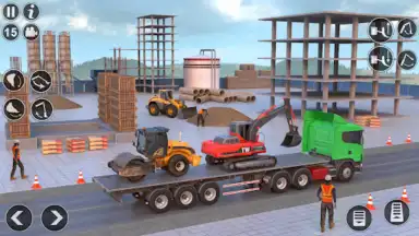Road Construction Simulator 3D screenshot 1