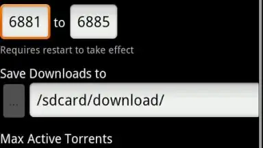 Red Torrent Lite screenshot 1