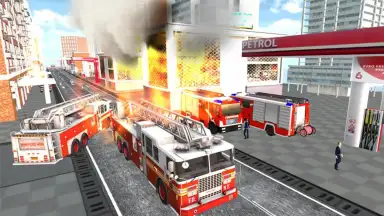 Crazy FireTruck screenshot 3