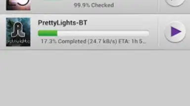 BitTorrent screenshot 1