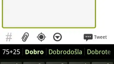 MultiLing Keyboard screenshot 1