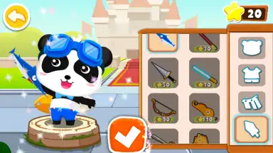 Little Panda's Jewel Adventure screenshot 1