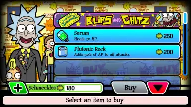 Pocket Mortys screenshot 2