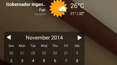 Month Calendar Widget screenshot 8