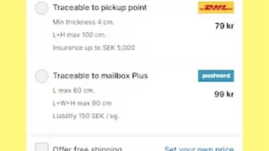 Tradera screenshot 6
