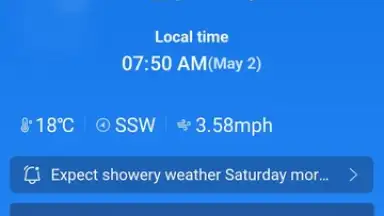 Daily Forecast screenshot 1