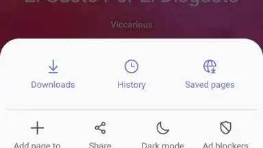 Samsung Internet Browser screenshot 1