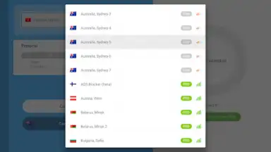 VPN servers in Russia screenshot 1