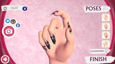 Cute Nail Art Designs Game 3D screenshot 7