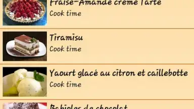 Recettes Dessert screenshot 2