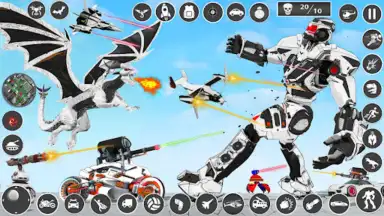 Dragon Robot Car Transform screenshot 1