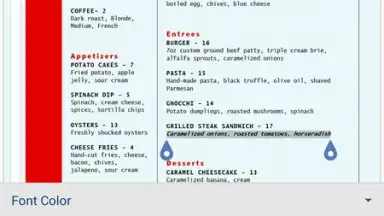 Microsoft Word screenshot 2