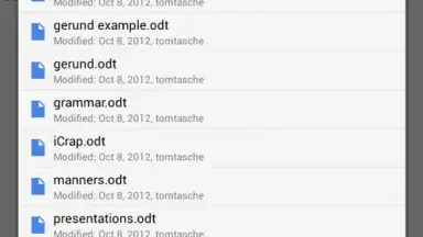 OpenDocument Reader screenshot 3