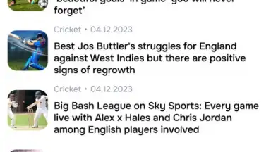 Linebet News screenshot 5