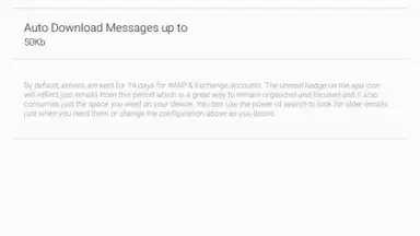 BlueMail screenshot 5