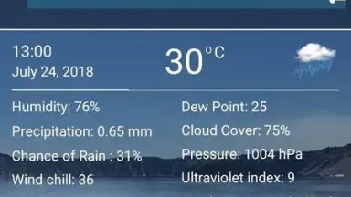 Live Weather Forecast screenshot 1