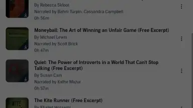 Audible screenshot 7