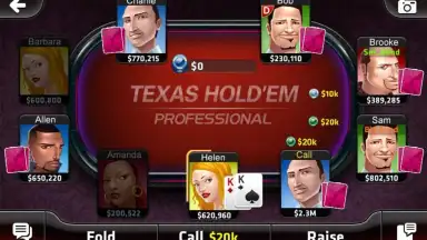 Texas Holdem Poker OL screenshot 2