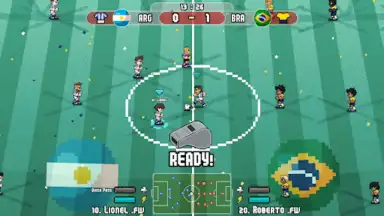 Pixel Cup Soccer - Lite screenshot 7
