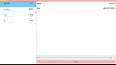 Audio Memos screenshot 10