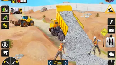 City Road Construction Game 3D screenshot 4