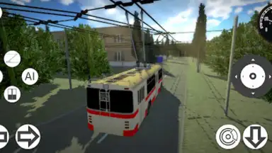 Micro-Trolleybus Simulator screenshot 4