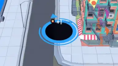 Hole.io screenshot 2